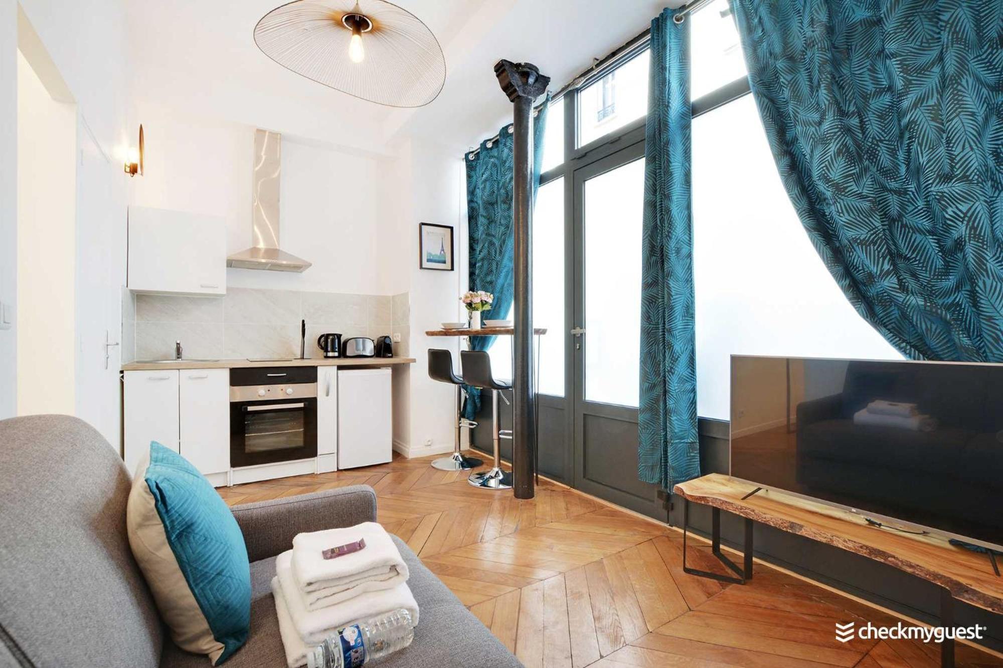 Cosy 2p - Alexandre Dumas 1r Appartement *